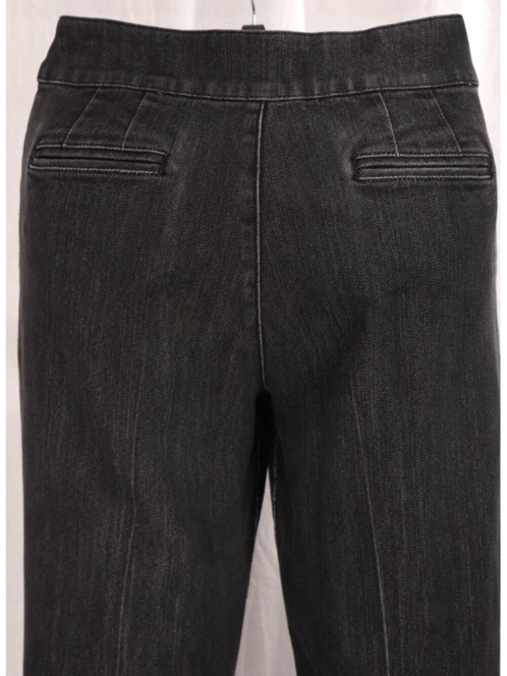 Quiet Luxury Chicos Platinum Jeans Womens 0.5 Reg Black Ultimate Fit Denim VTG - Picture 4 of 10